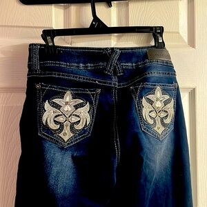 Hydraulic jeans micro boot, cut size 78